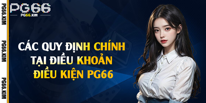 Các quy định chính tại điều khoản điều kiện PG66
